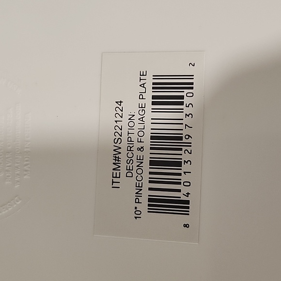 Decorative Pine Cone Plates - Picture 2 of 3